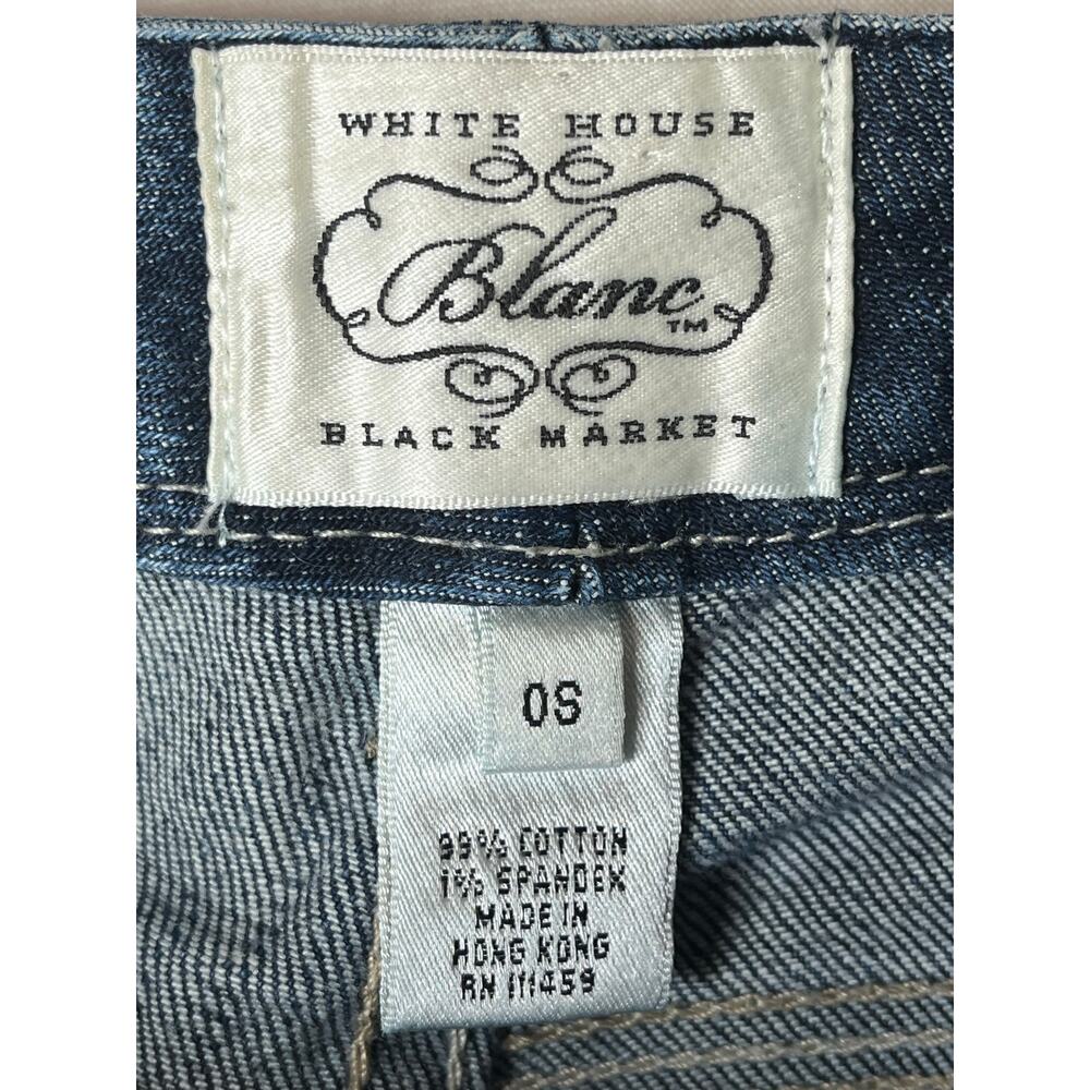 WHBM Blanc boot cut jeans, size OS, EUC - Picture 2 of 8
